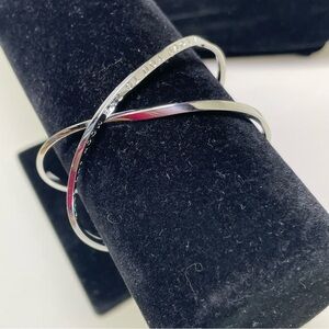 Infinity Cuff Bracelet with “I love you to the moon and back” print.